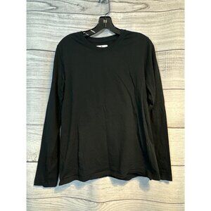 The Classic T-Shirt Company Black Long Sleeve Shirt Size L